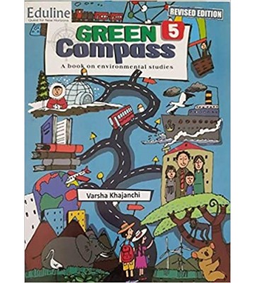 Eduline Green Compass for Class - 5
